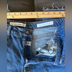 Pilcro stretchy flared jeans.